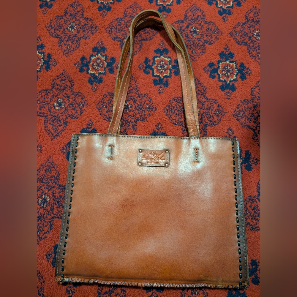 Patricia Nash Tan Leather Tote